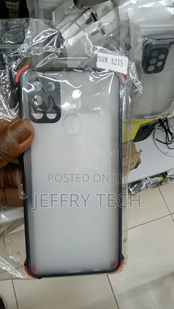Samsung A21S Shockproof Armor Matte Phone Case