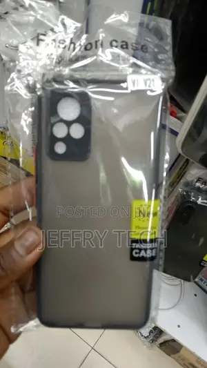 Vivo Y21 Smoke Translucent Smooth Matte Camera Protection Ba