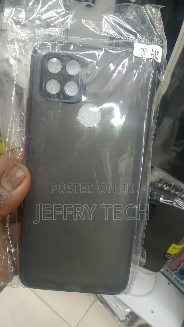 Back Cover for Oppo A15 Back Case Full Camera Protection Sm