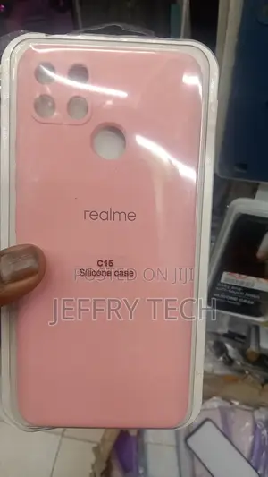 Realmec15 Casing Silicone Colorful Back Phone Cover