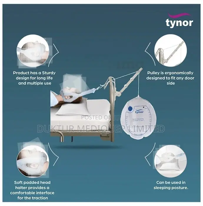 Tynor G-26 Cervical Traction Kit With Weight Bag (Sleeping)