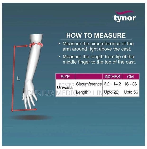 Tynor C-19 Cast Cover for Arm Universal - thumbnail 3