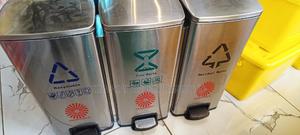 Dust Bin 3 Sections All With Pedals 30L Per Section 90L - thumbnail 2