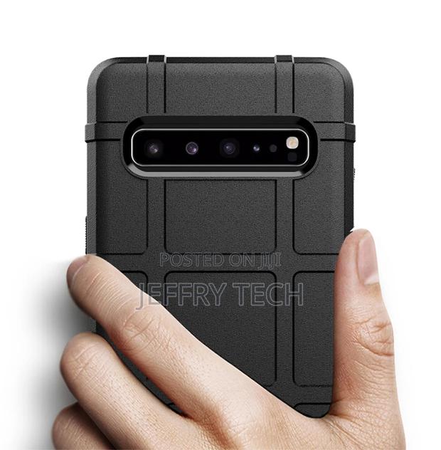 Anti-Shock Grid Texture Tough Case for Samsung Galaxy S10 E - thumbnail 3