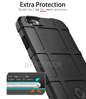 Oneplus 6 Rugged Shield Shockproof Case Anti-Fall Soft Silic
