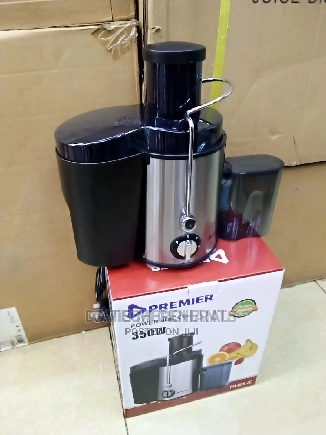 Premier Heavy Duty Electric Stainless Steel Juicer.