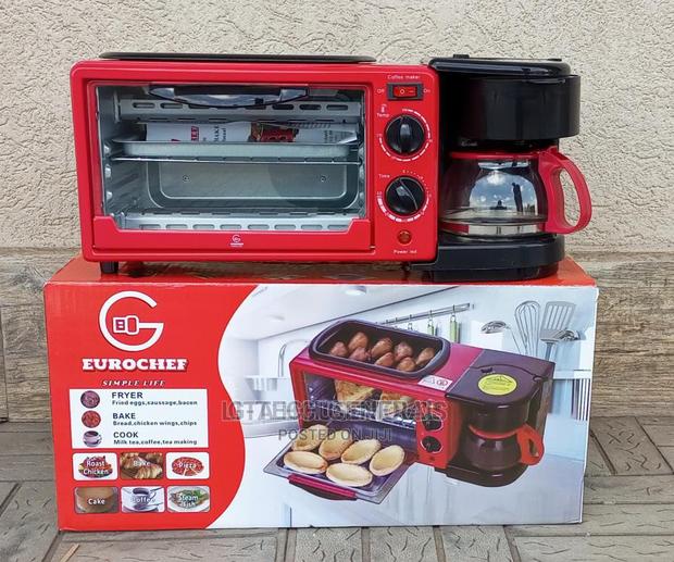 Eurochef 3in1 Breakfast Maker/Coffee /Oven/Grill /Toaster - main view
