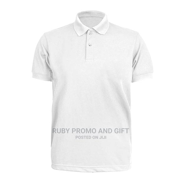 White Polo T-Shirts - main view