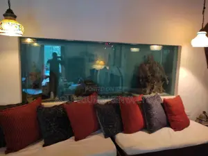 Aquarium Exclusively Custom Made to Separate Rooms, Aquarium