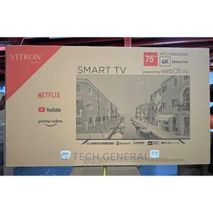 Vitron 75 Inches Smart Android Web Os -uhd Tv. - thumbnail 2