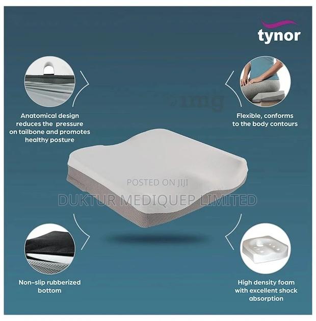 Tynor H 13 Coccyx Cushion Seat Universal Grey, 1pc