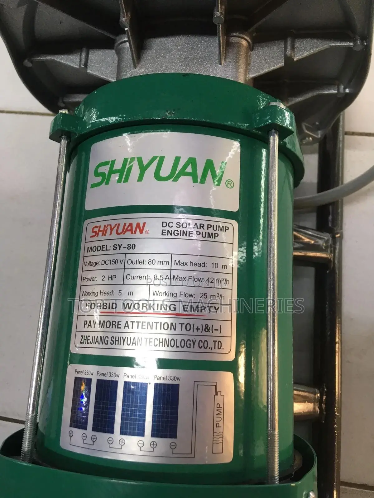Shiyuan 3'' DC Solar Engine Pump