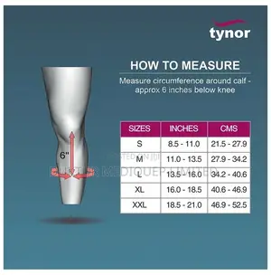 Tynor I-16 Compression Stocking Below Knee Open Toe
