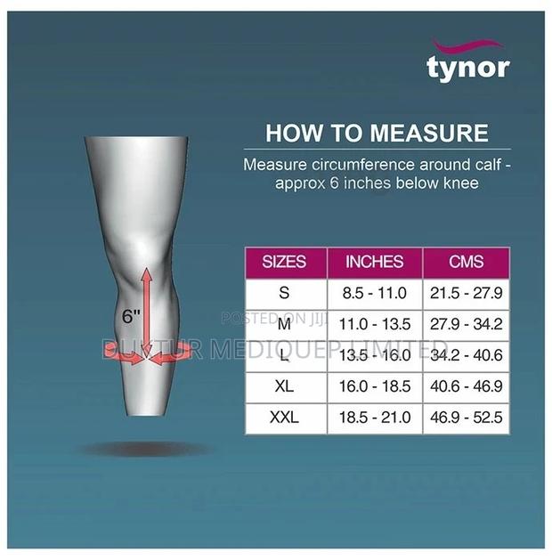 Tynor I-16 Compression Stocking Below Knee Open Toe - thumbnail 3