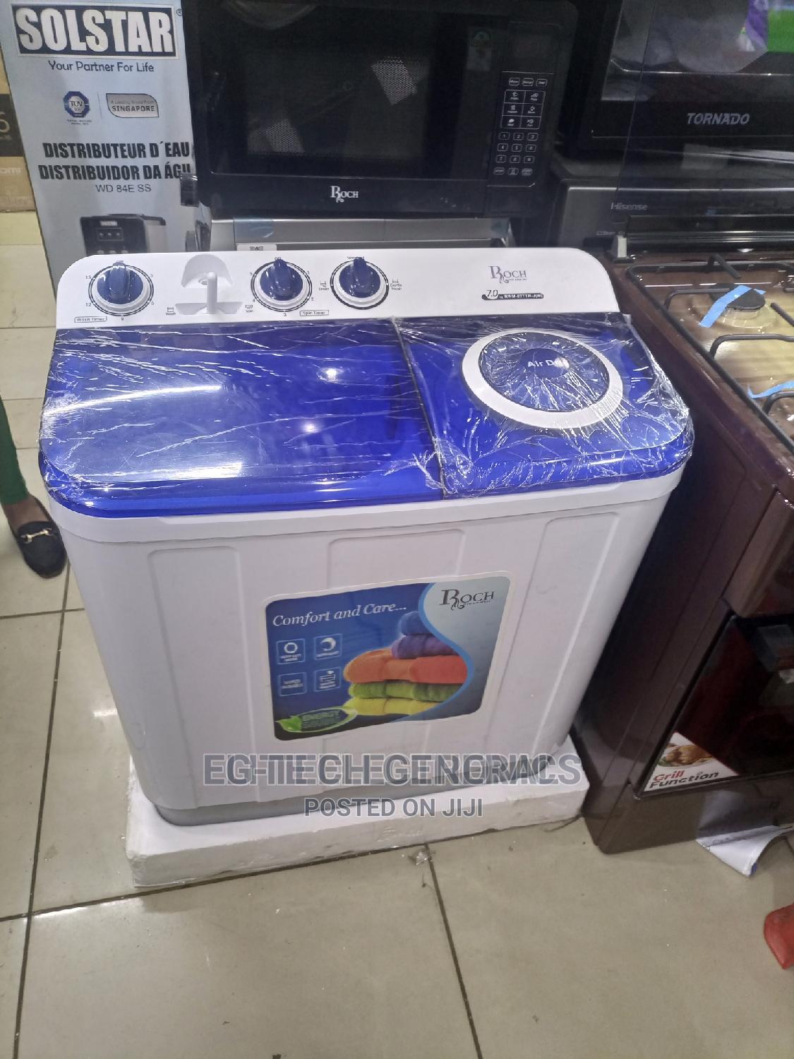Roch 7kgs Twin Tub Washing Machine. in Nairobi Central Home