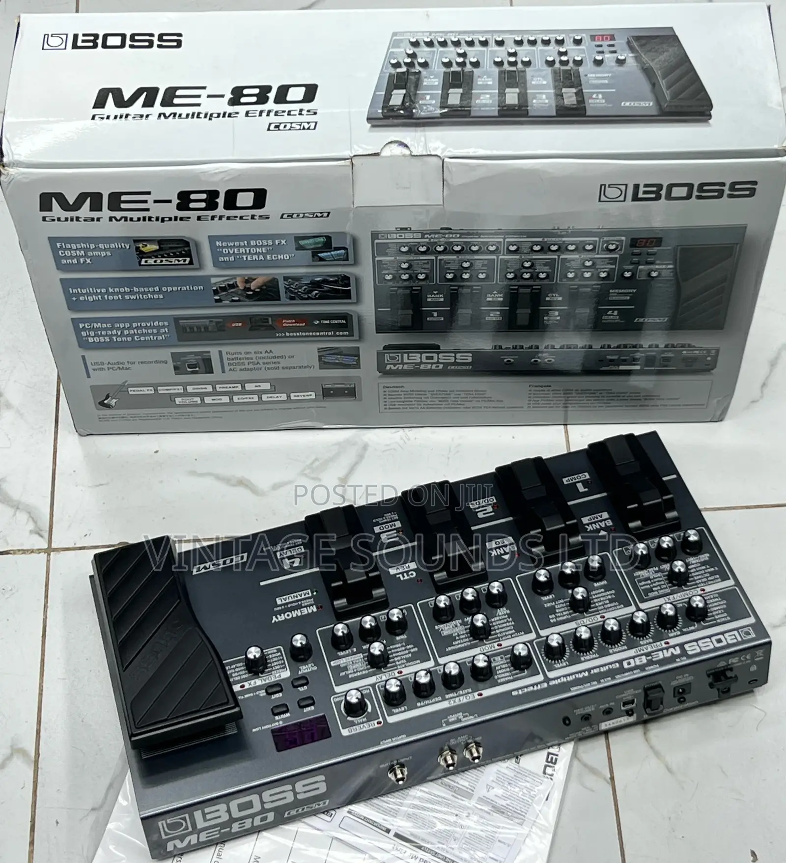 Brand New Boss ME-80 Multi-effects Pedal