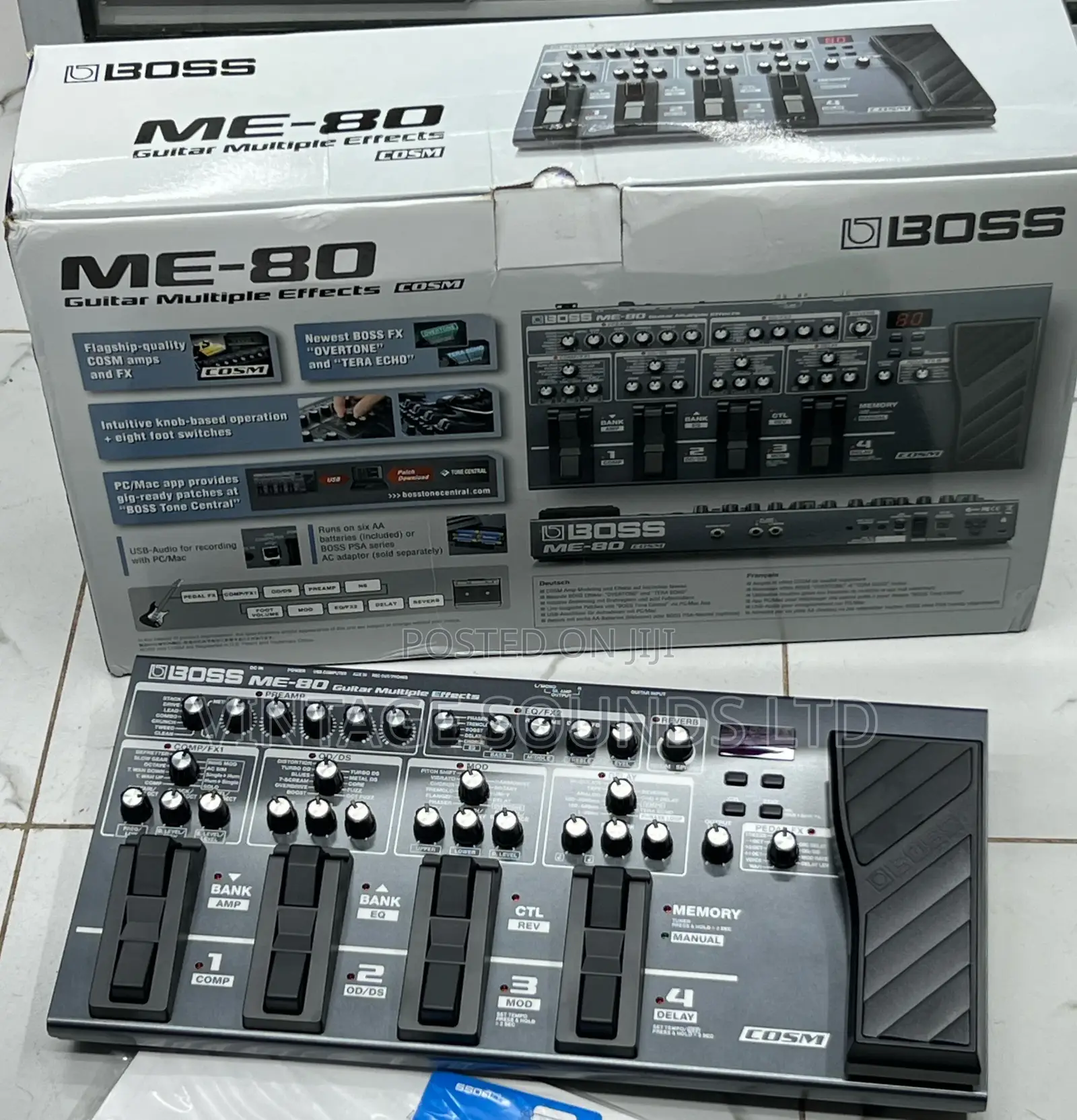 Brand New Boss ME-80 Multi-effects Pedal