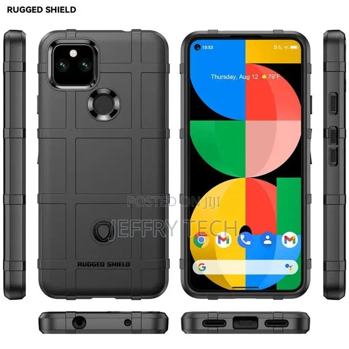 Google Pixel 5a 5G Case, Laimtop Soft TPU Heavy Duty Rugged