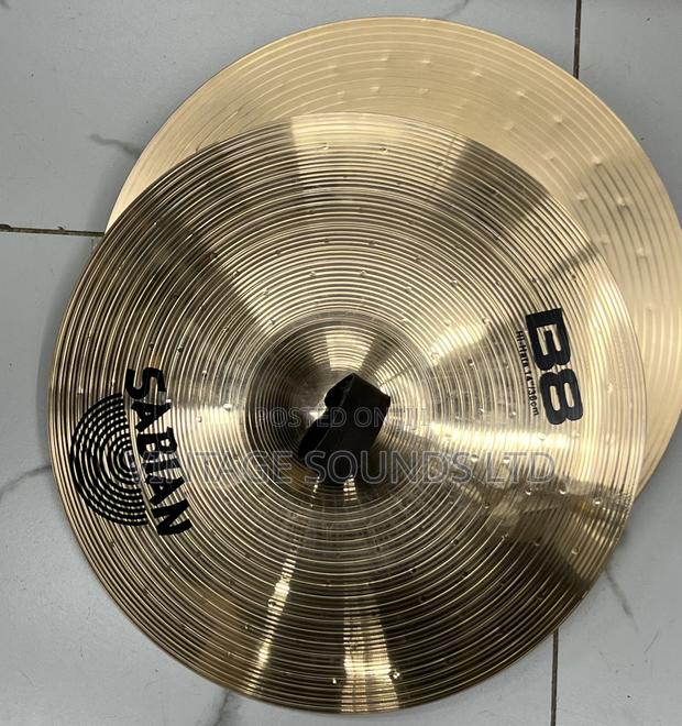 Sabian 8b Marching Cymbals - main view