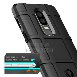 Armor Shield Cases for Oneplus 6 Anti Knock Silicone Back Co