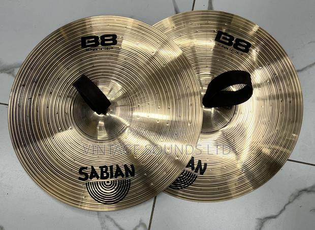 Sabian B8 Marching Cymbals (B8 14”)Canada - thumbnail 2