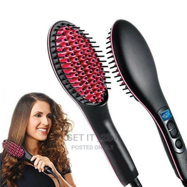 *Hair Straightener Brush - thumbnail 4