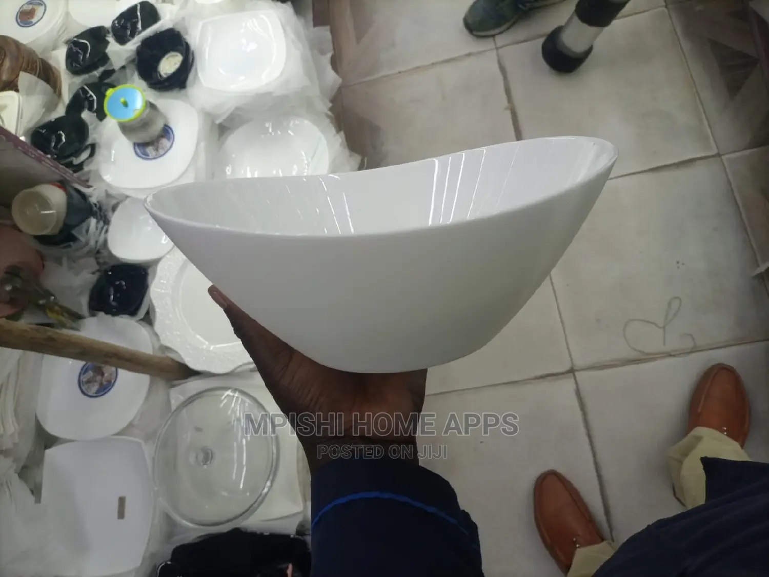 3pcs Oval Bowl