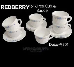 6+6pcs Cup Saucer