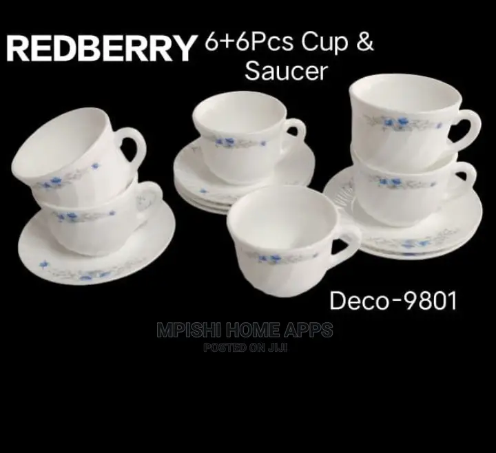 6+6pcs Cup Saucer