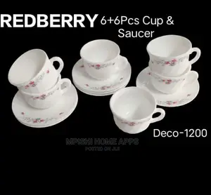 6+6pcs Cup Saucer