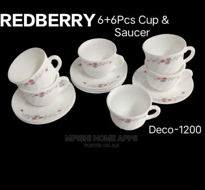 6+6pcs Cup Saucer