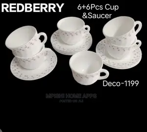 6+6pcs Cup Saucer