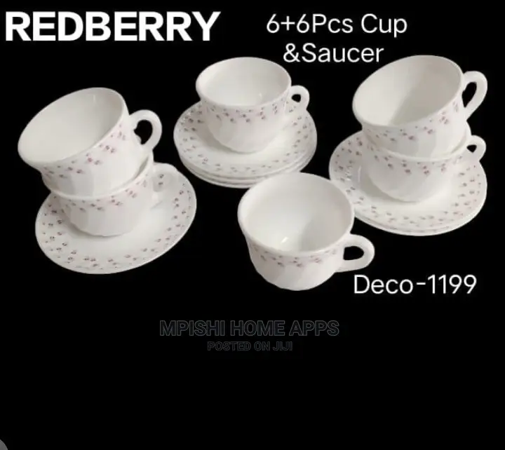 6+6pcs Cup Saucer