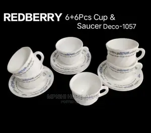 6+6pcs Cup Saucer