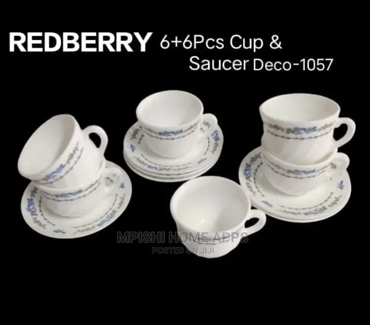 6+6pcs Cup Saucer
