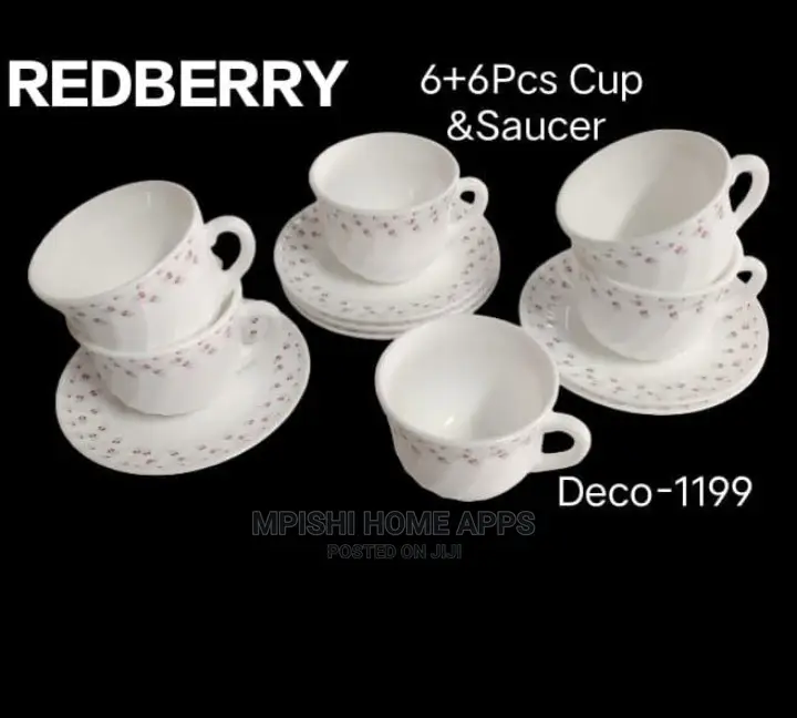 6+6pcs Cup Saucer