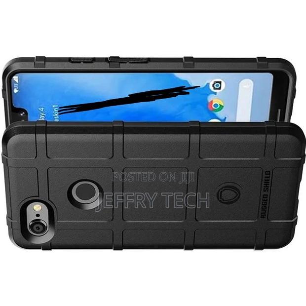 Google Pixel 3 XL Case Rugged Silicone Heavy Duty Armor Shoc - thumbnail 3