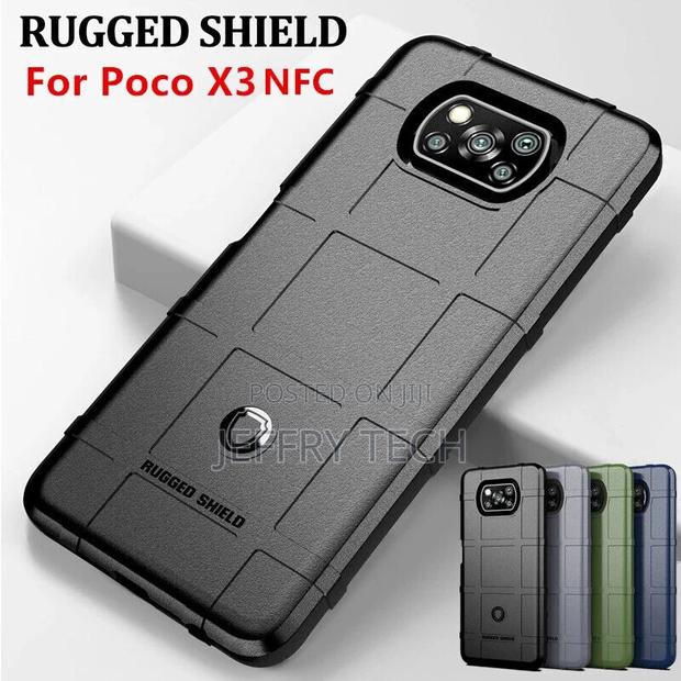 Xiaomi Poco X3 NFC Shockproof Rugged Shield Soft Rubber Armo