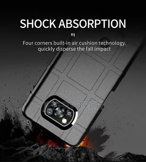 Xiaomi Poco X3 NFC Shockproof Rugged Shield Soft Rubber Armo