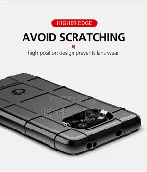 Xiaomi Poco X3 NFC Shockproof Rugged Shield Soft Rubber Armo
