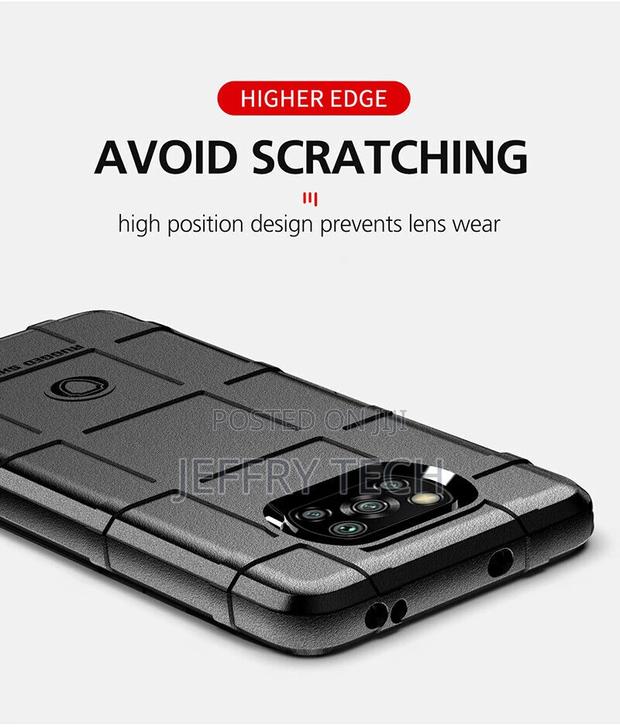 Xiaomi Poco X3 NFC Shockproof Rugged Shield Soft Rubber Armo - thumbnail 4