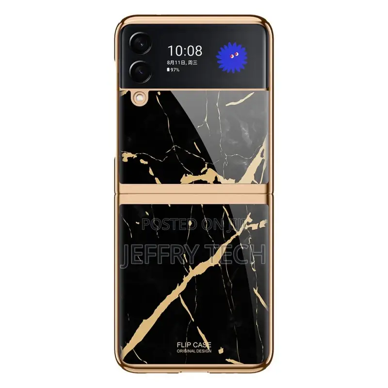 Samsung Galaxy Z Flip 3 5G Marble Style Case