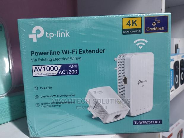 Tp-Link Ac1200 Av1000 Powerline Ac Wi-Fi Kit - Tl-Wpa7517kit