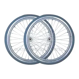 1pc Aluminum Wheelchair Wheels With Inf Freedom Tire