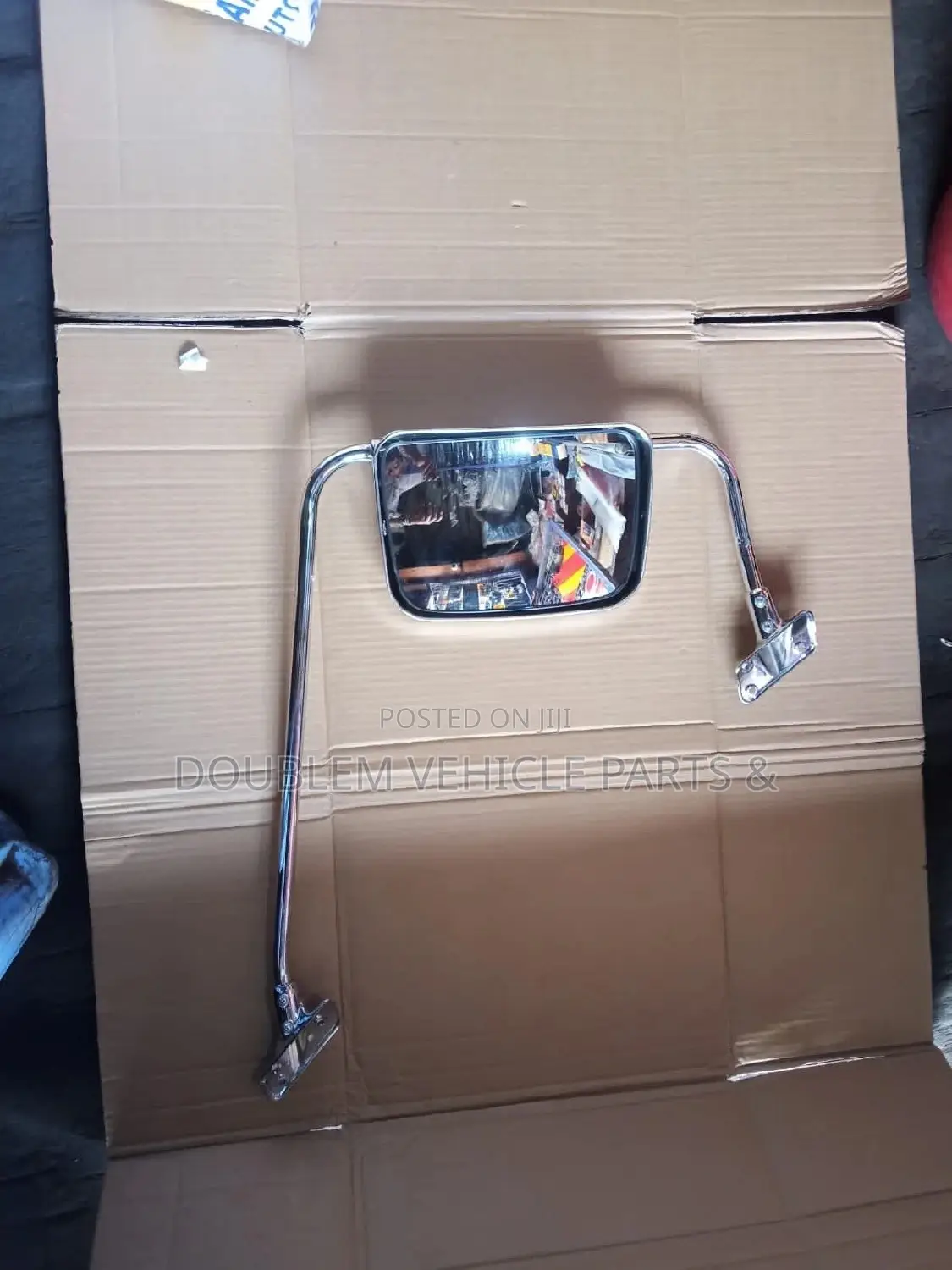 Sidemirror Nissan E24/E27/Qd32/ Chrome Left Caravan/Matatu