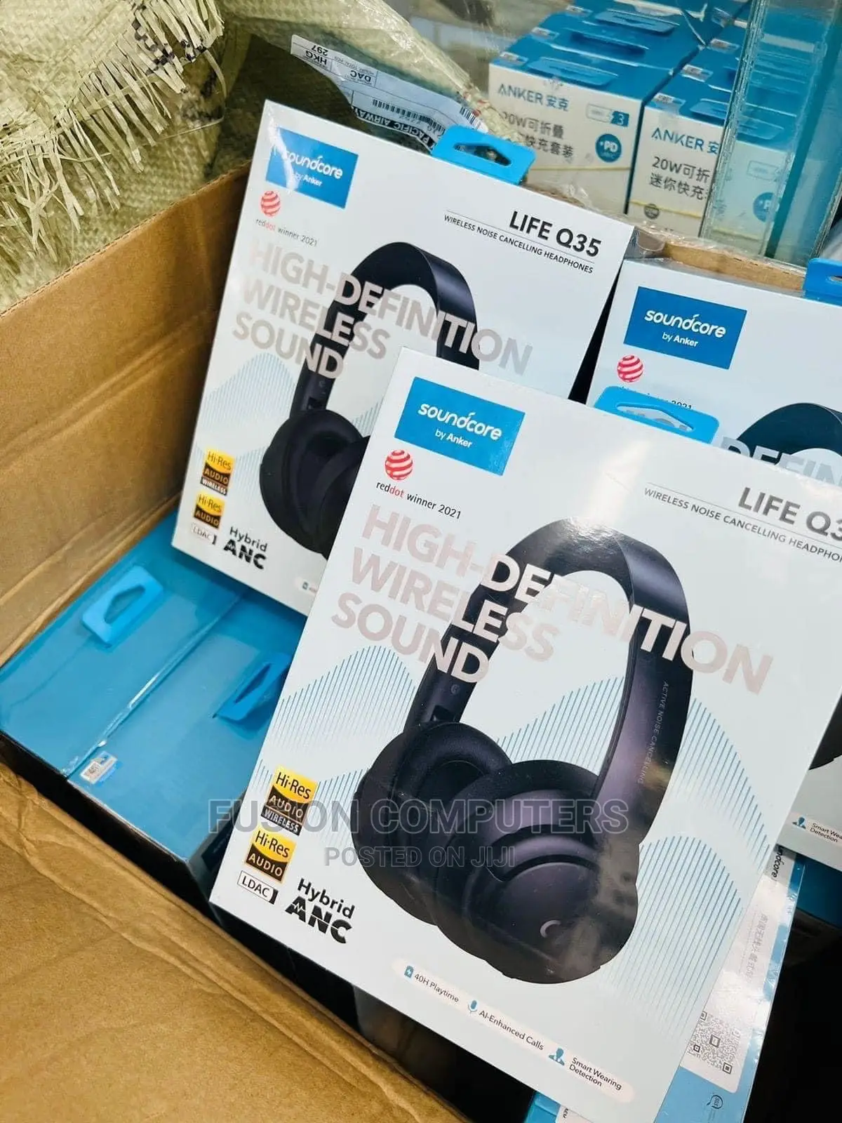 Soundcore by Anker Life Q35 Noise Cancelling Headphones