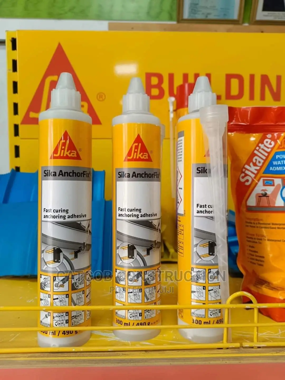 Sika Anchorfix 1, Fast Curing Anchoring Adhesive