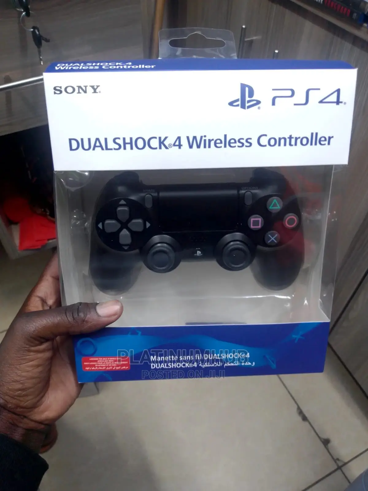 Black Controller Pad Playstation 4