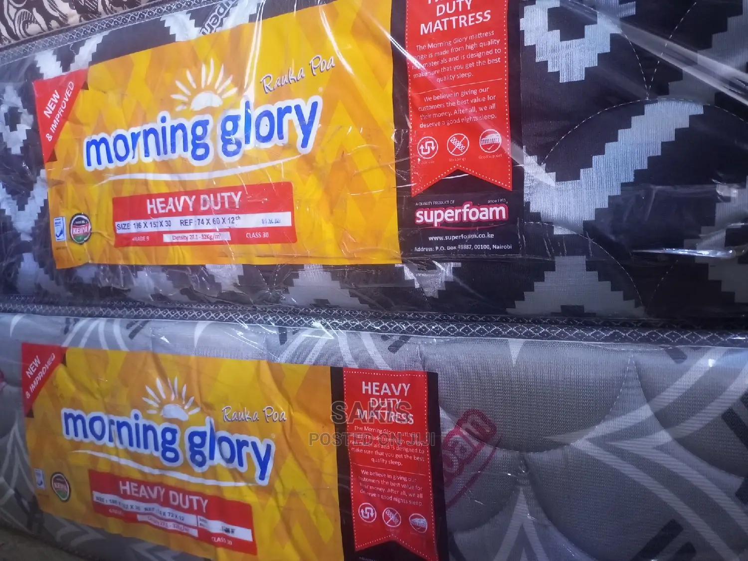 Good Morning! 4 X 6 X 10 HD Quilted Mattresses. Tunakuletea