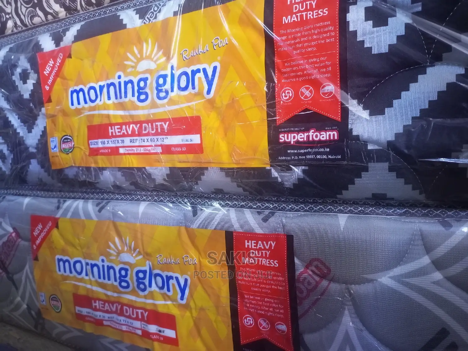 Good Morning! 4 X 6 X 10 HD Quilted Mattresses. Tunakuletea
